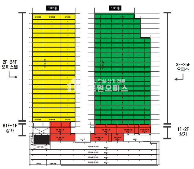 경기 과천시 중앙동 38 힐스테이트 과천 중앙 전용 13평 월세 월세 매물번호 10214 사진 7